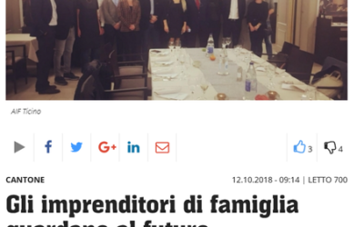 “Costituito il gruppo AIF Giovani” – tio, 12.10.2018