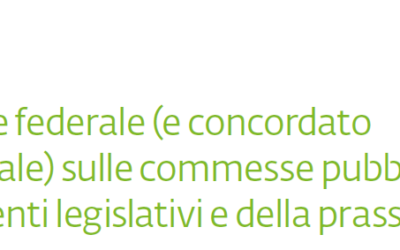 Seminario SUPSI sulla nuova legge federale (e concordato intercantonale) sulle commesse pubbliche